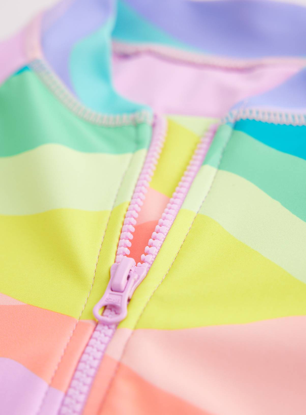 Rainbow Print Rash Bodysuit 3-4 years - Image 2
